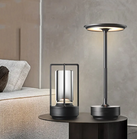 Cordless Mushroom Table Lamp – Rechargeable Ambient Bedside Light
