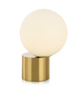 Nordic Antique Copper Bedside Lamp – Minimalist Designer Table Light