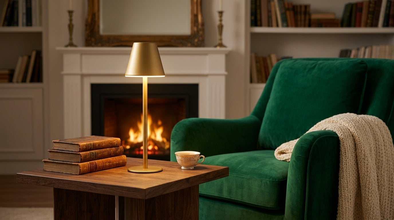 Lumi Cordless LED Table Lamp – Rechargeable Warm-Glow Bedside Light