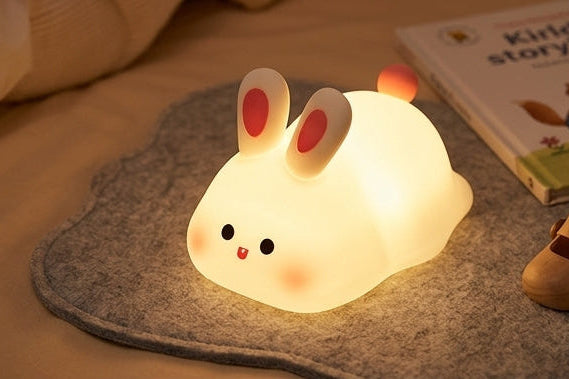 Squishy Silicone Animal Night Light - Tap to Glow