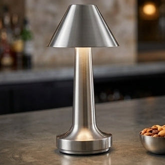 Cordless Cafe Lamp - Rechargeable Dimmable Table Light