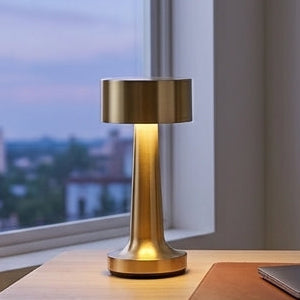 Cordless Cafe Lamp - Rechargeable Dimmable Table Light